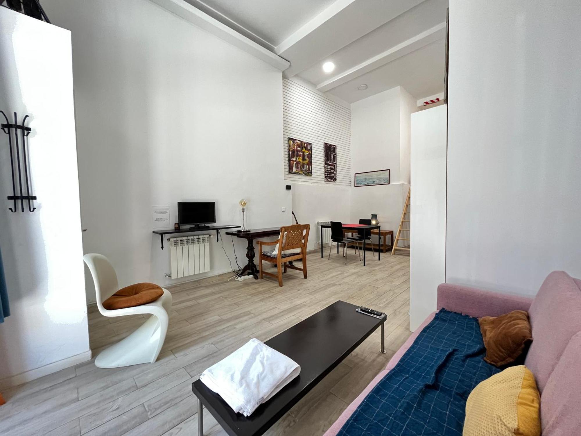 Duplex Manzanares Izq Amarillo Temporal Daire Madrid Dış mekan fotoğraf